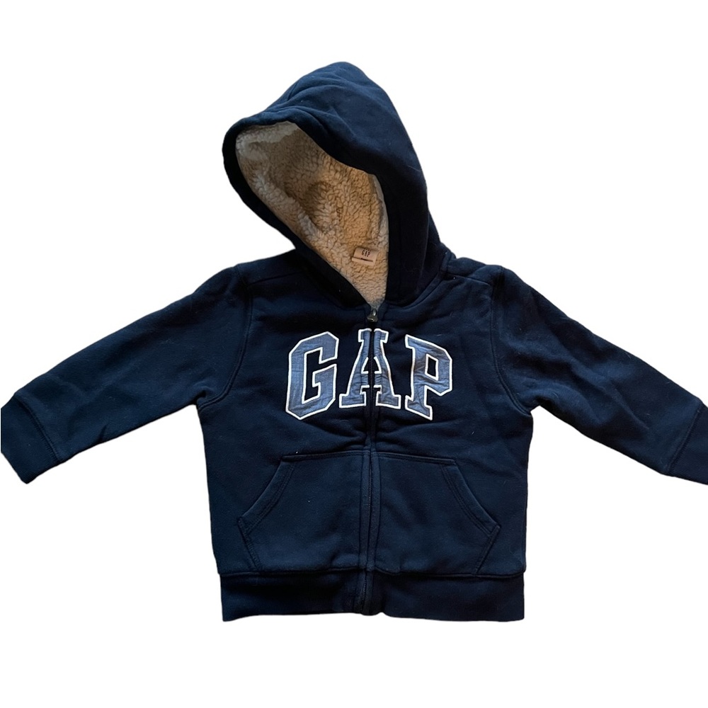 GAP Sherpa lined Sweatshirt 3T